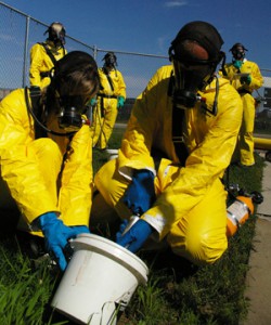 Waste Site Worker